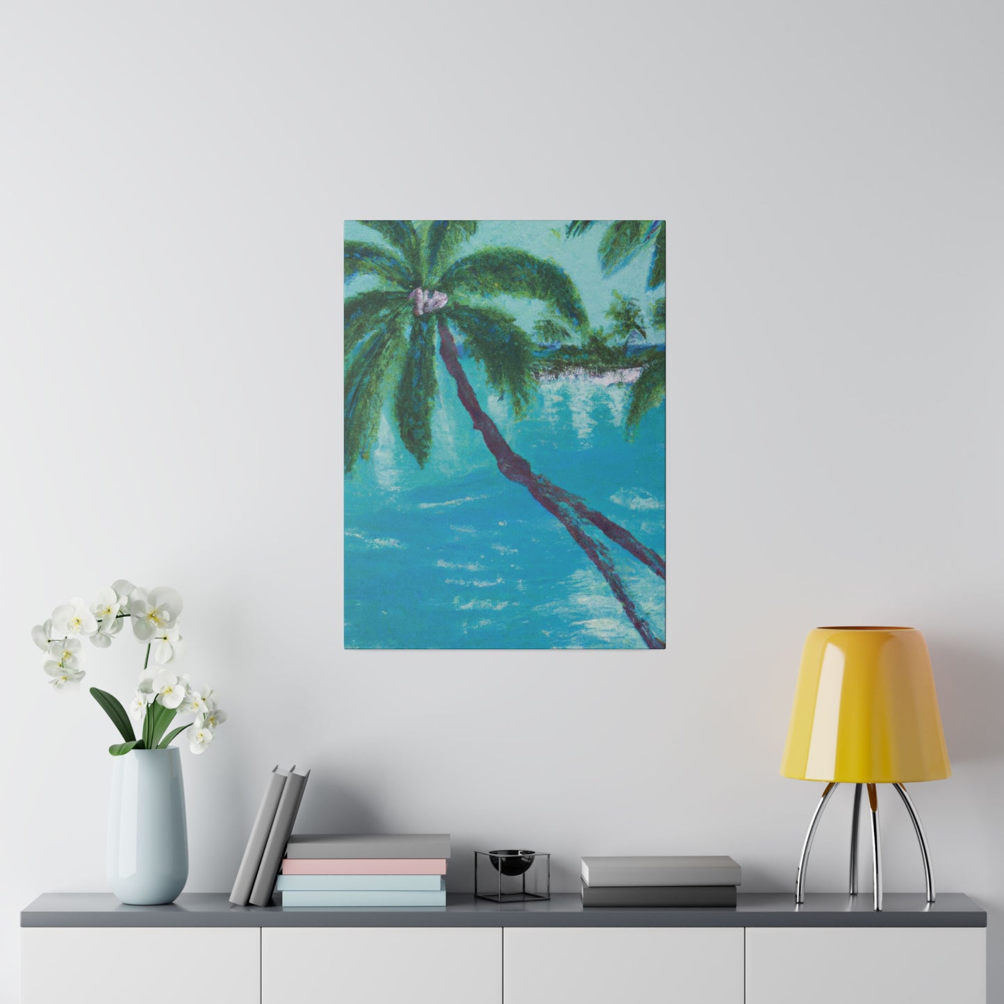 5392F - Bahamas Ocean Painting Print | Bahamas | Ocean | Beach | Poster | Home Decor | Wall Art | Canvas