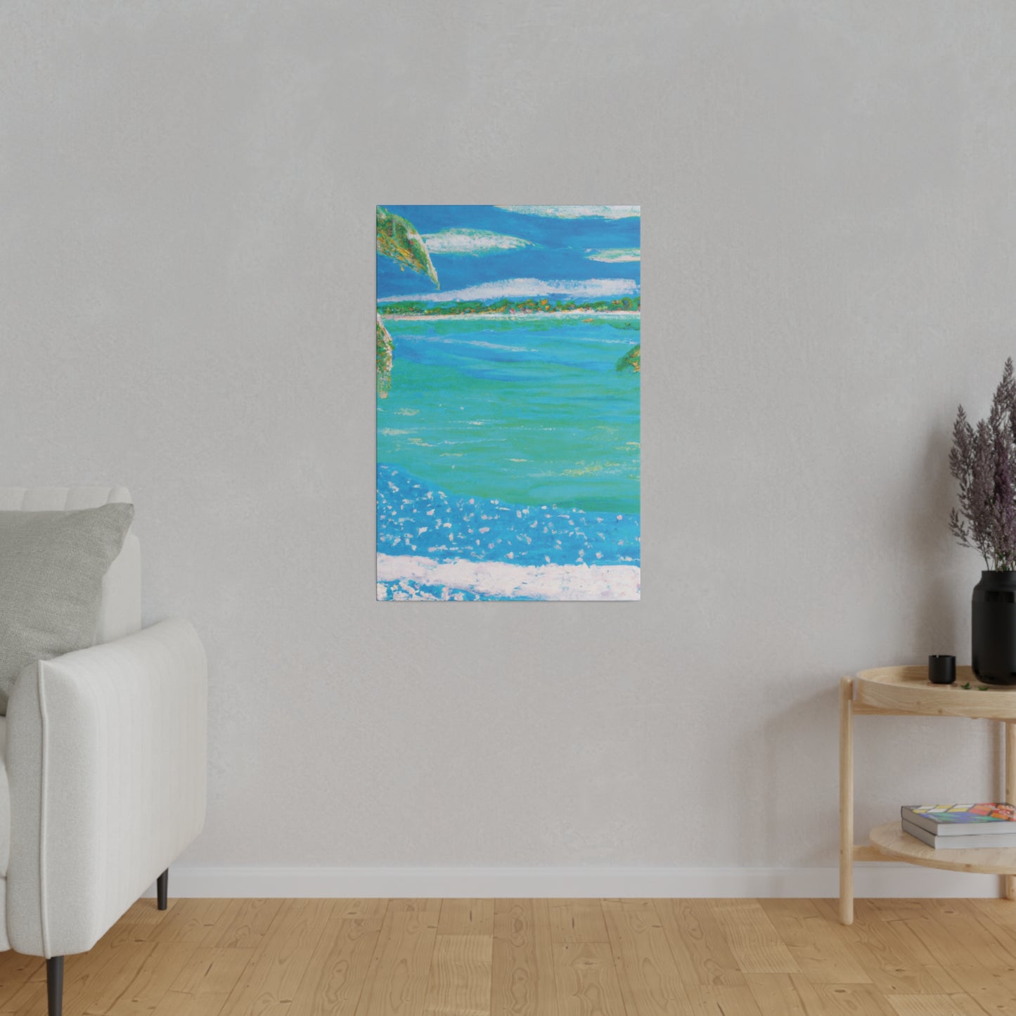 4740W - Bahamas Ocean Painting Print | Bahamas | Ocean | Beach | Poster | Home Decor | Wall Art | Canvas