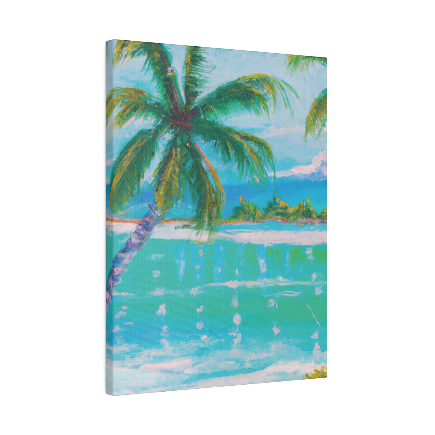 9452K - Bahamas Ocean Painting Print | Bahamas | Ocean | Beach | Poster | Home Decor | Wall Art | Canvas