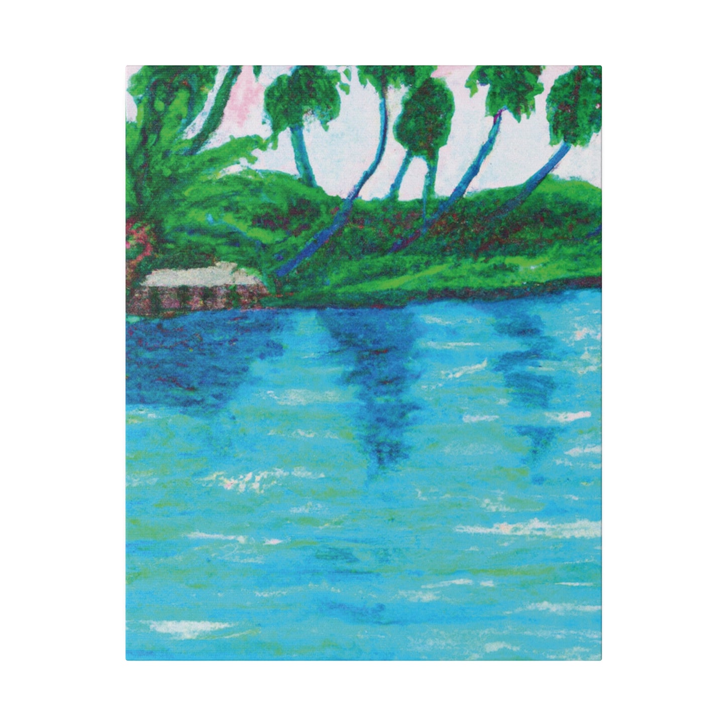 9457L - Bahamas Ocean Painting Print | Bahamas | Ocean | Beach | Poster | Home Decor | Wall Art | Canvas