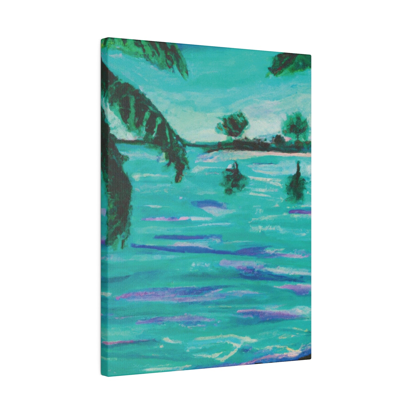 4157C - Bahamas Ocean Painting Print | Bahamas | Ocean | Beach | Poster | Home Decor | Wall Art | Canvas