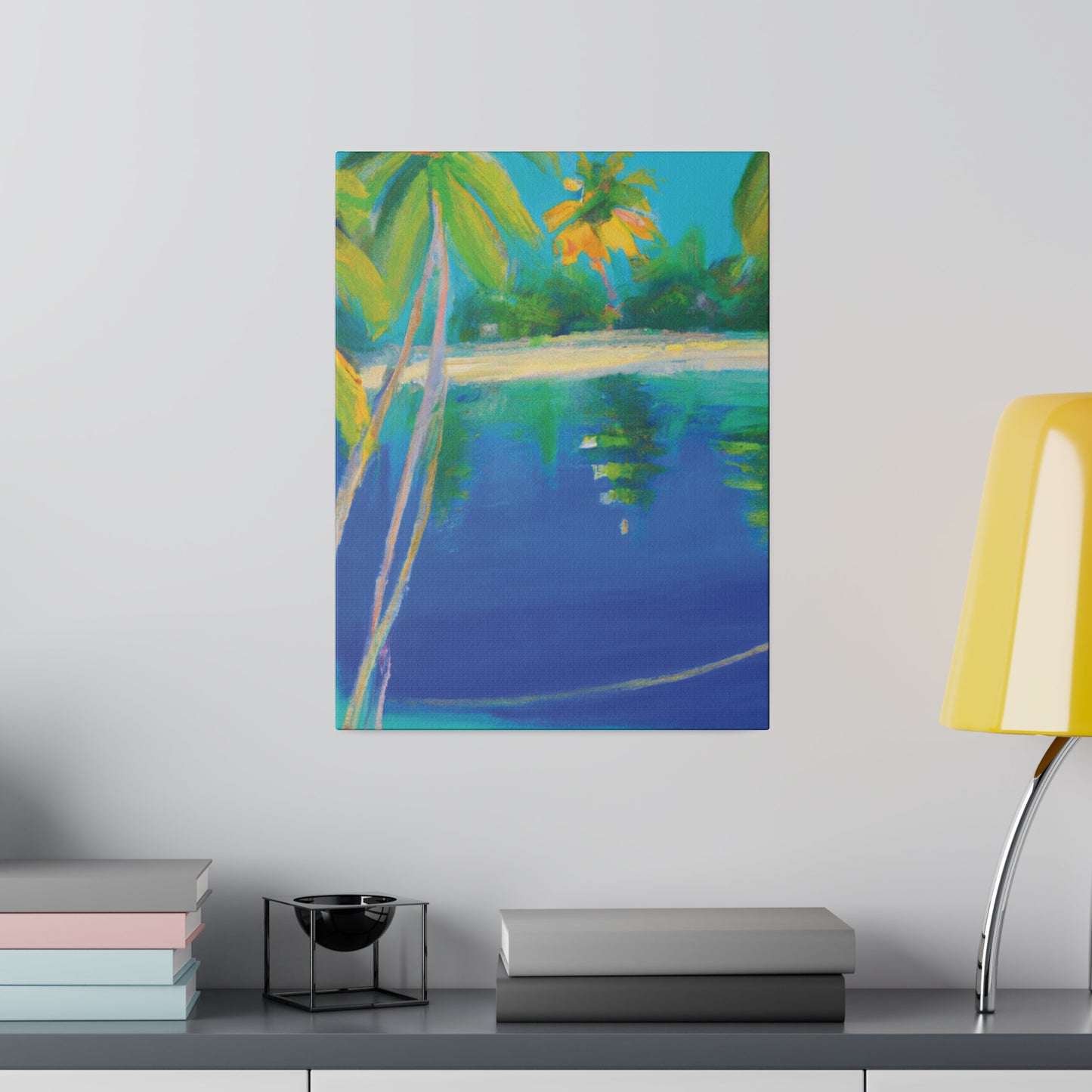 6837T - Bahamas Ocean Painting Print | Bahamas | Ocean | Beach | Poster | Home Decor | Wall Art | Canvas