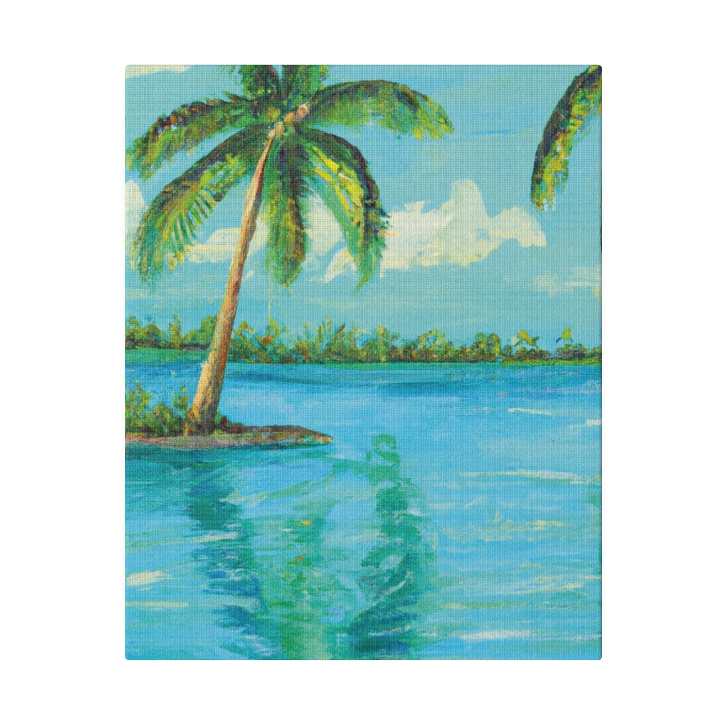 8276T - Bahamas Ocean Painting Print | Bahamas | Ocean | Beach | Poster | Home Decor | Wall Art | Canvas