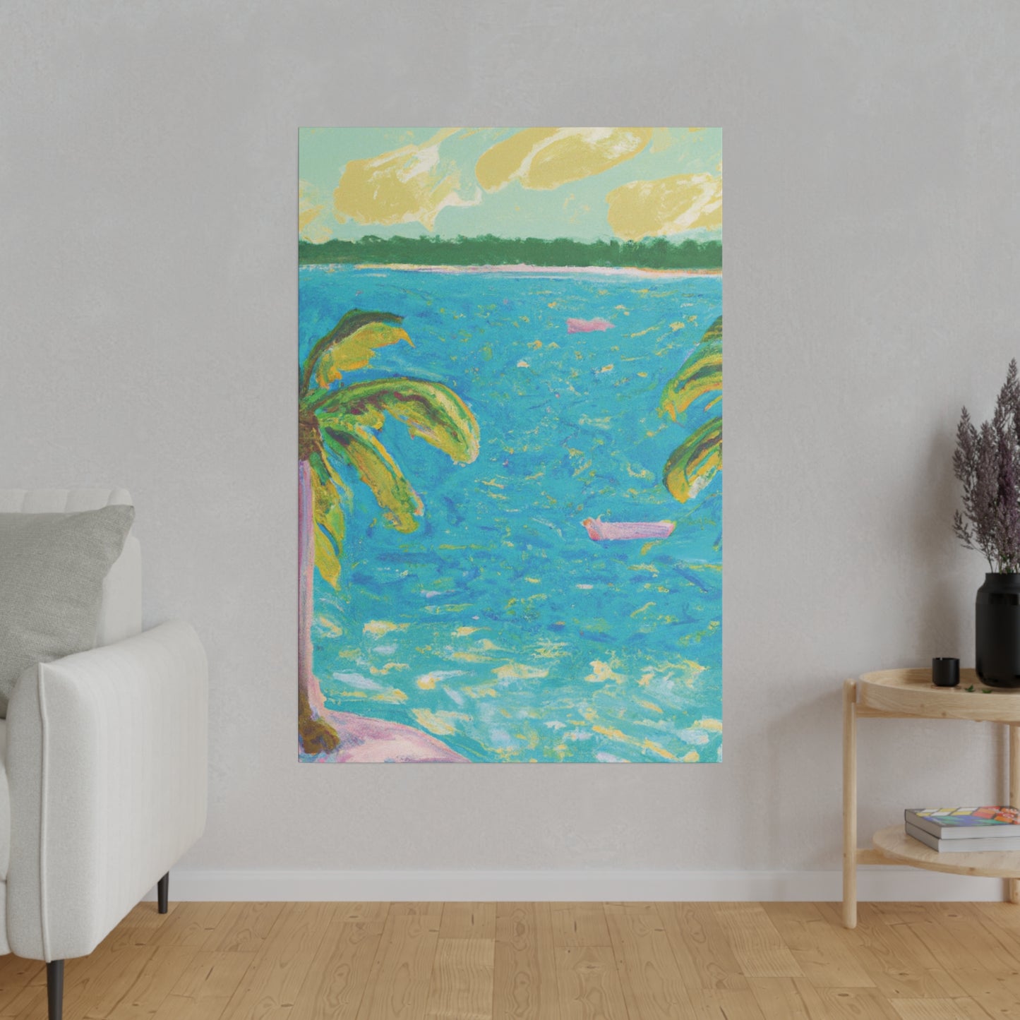 9482 Z - Bahamas Ocean Painting Print | Bahamas | Ocean | Beach | Poster | Home Decor | Wall Art | Canvas