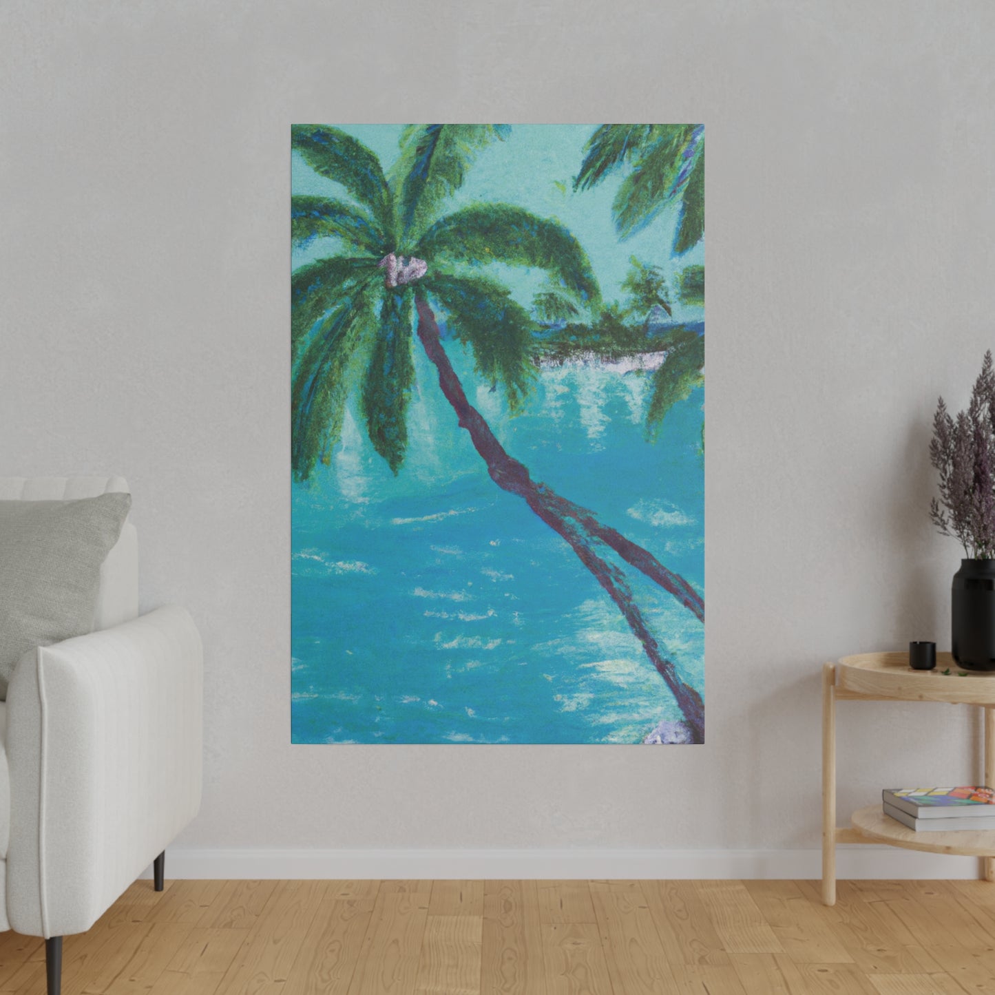 5392F - Bahamas Ocean Painting Print | Bahamas | Ocean | Beach | Poster | Home Decor | Wall Art | Canvas