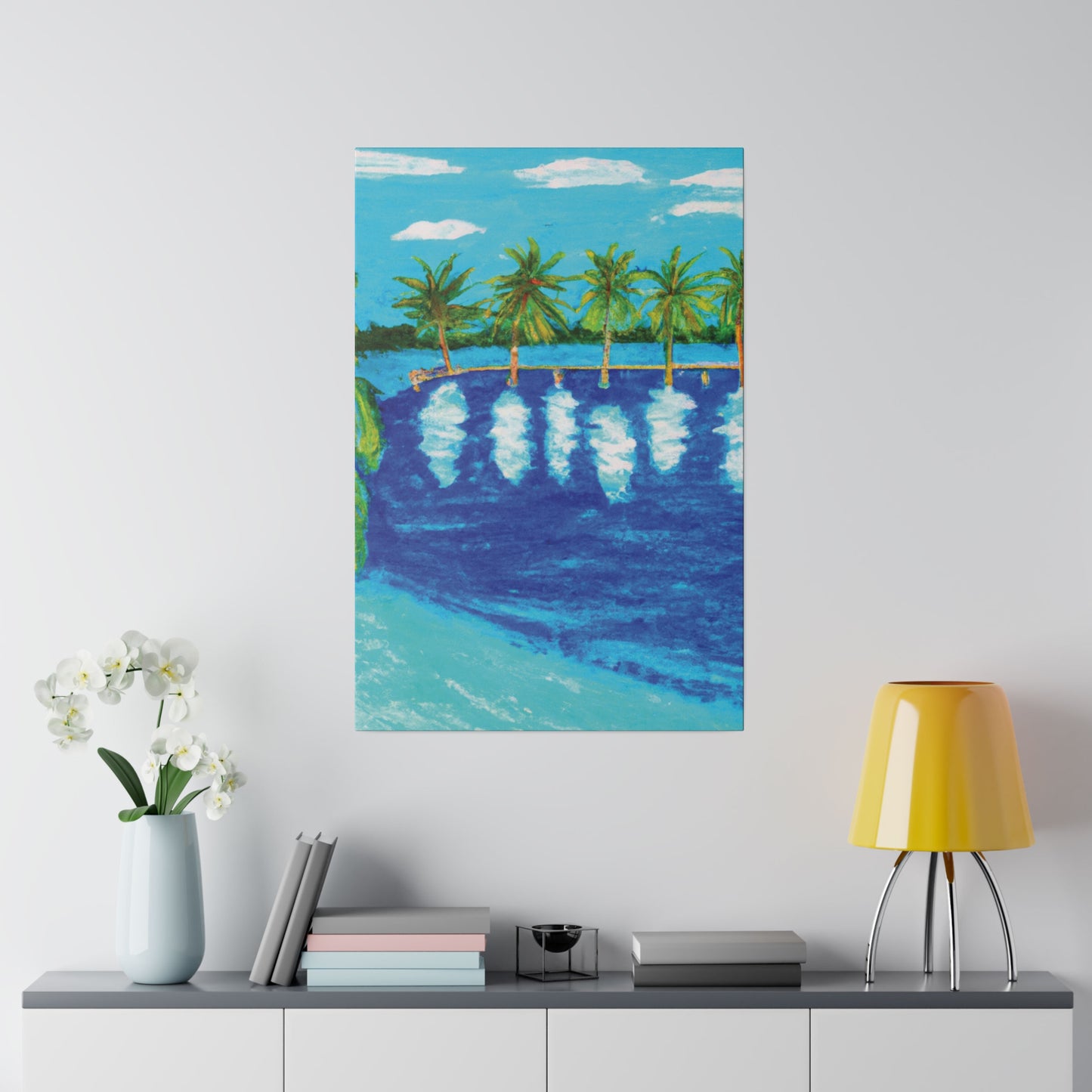 7996V - Bahamas Ocean Painting Print | Bahamas | Ocean | Beach | Poster | Home Decor | Wall Art | Canvas