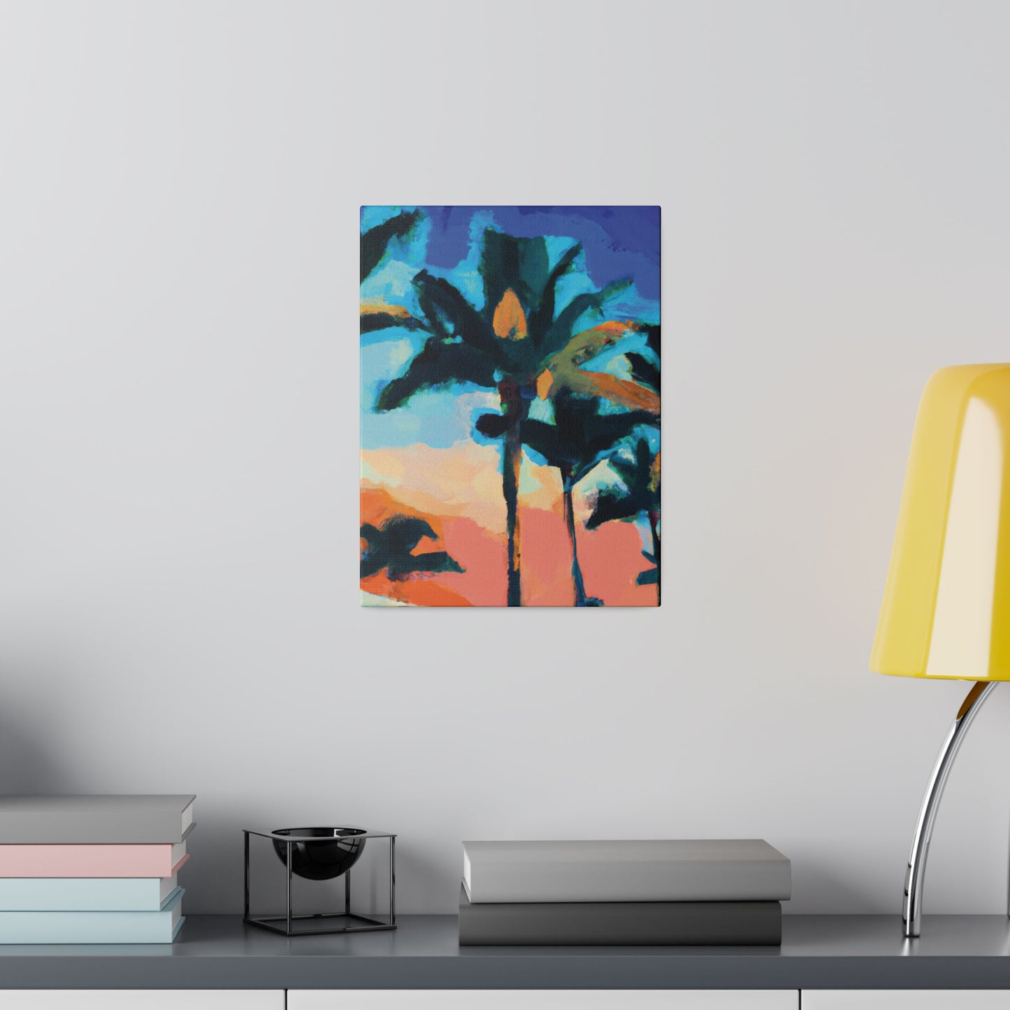 5637G - Miami Beach Sunset Painting Print | Miami | Beach | Sunset | Poster | Home Decor | Wall Art | Canvas