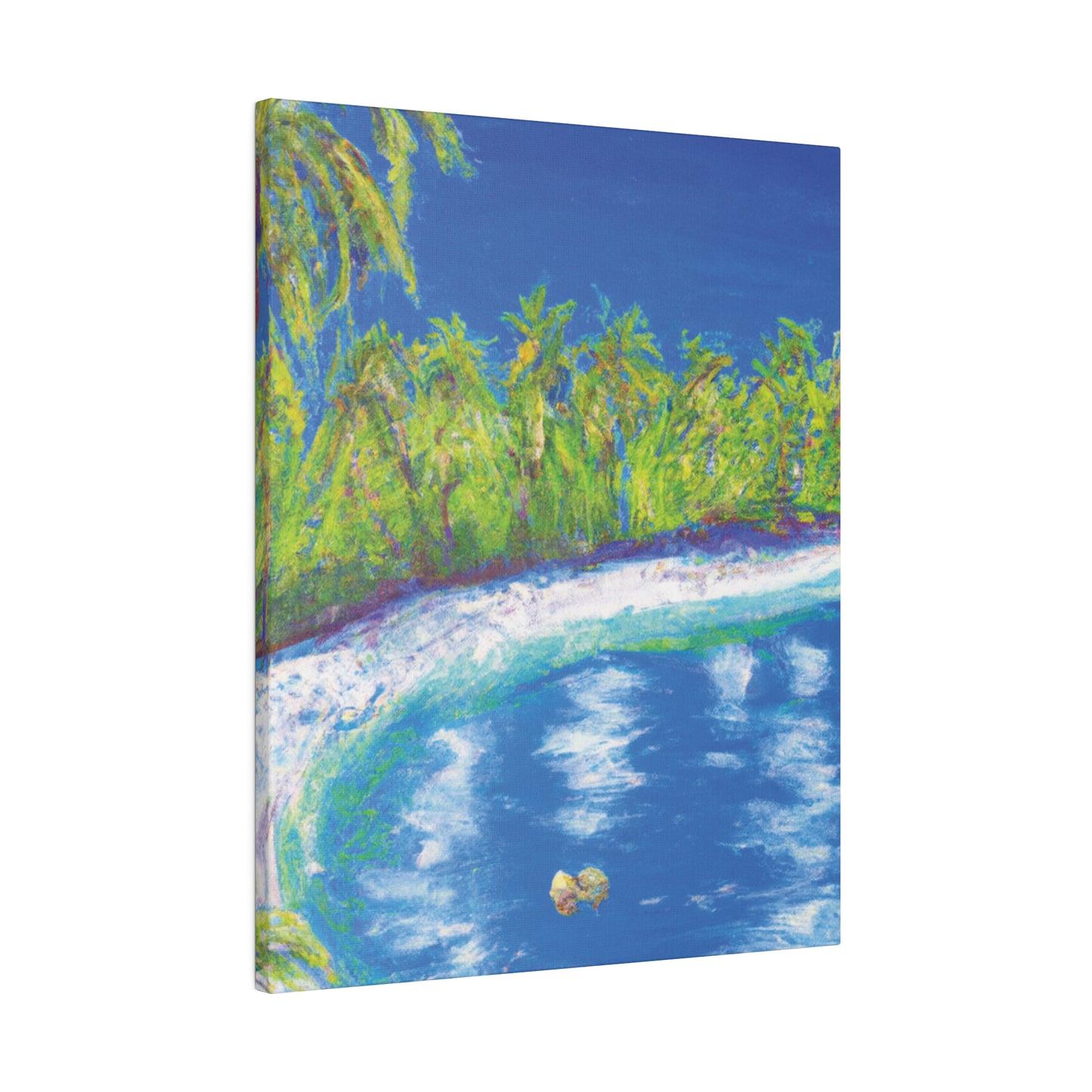 3798C - Bahamas Ocean Painting Print | Bahamas | Ocean | Beach | Poster | Home Decor | Wall Art | Canvas