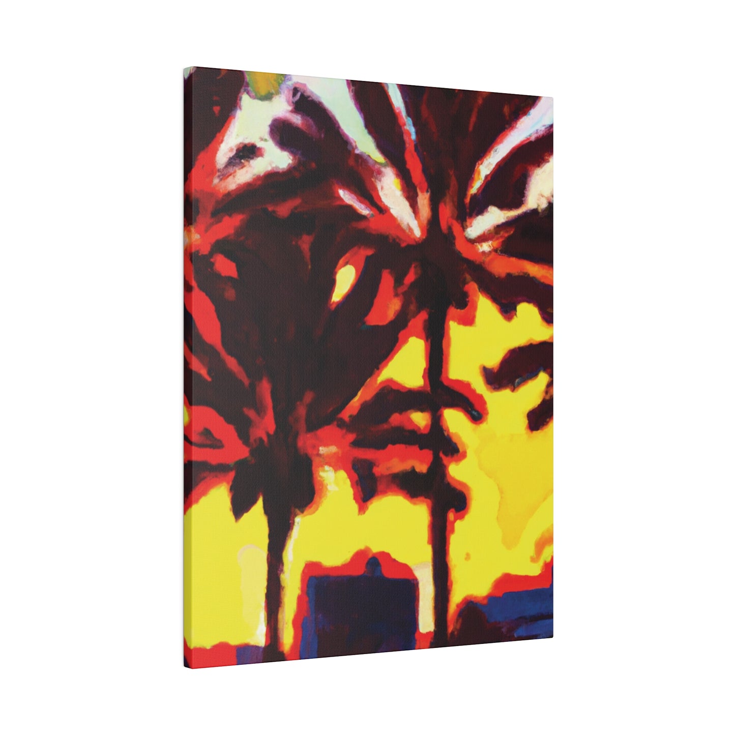 3133X - Miami Beach Sunset Painting Print | Miami | Beach | Sunset | Poster | Home Decor | Wall Art | Canvas