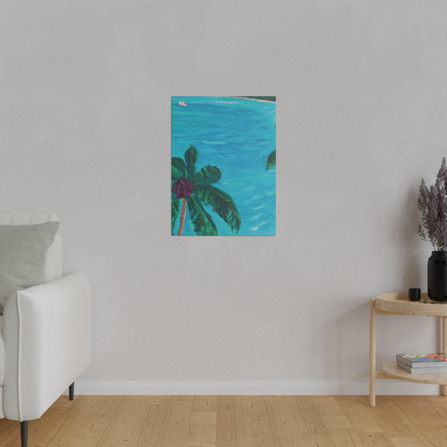 8319W - Bahamas Ocean Painting Print | Bahamas | Ocean | Beach | Poster | Home Decor | Wall Art | Canvas