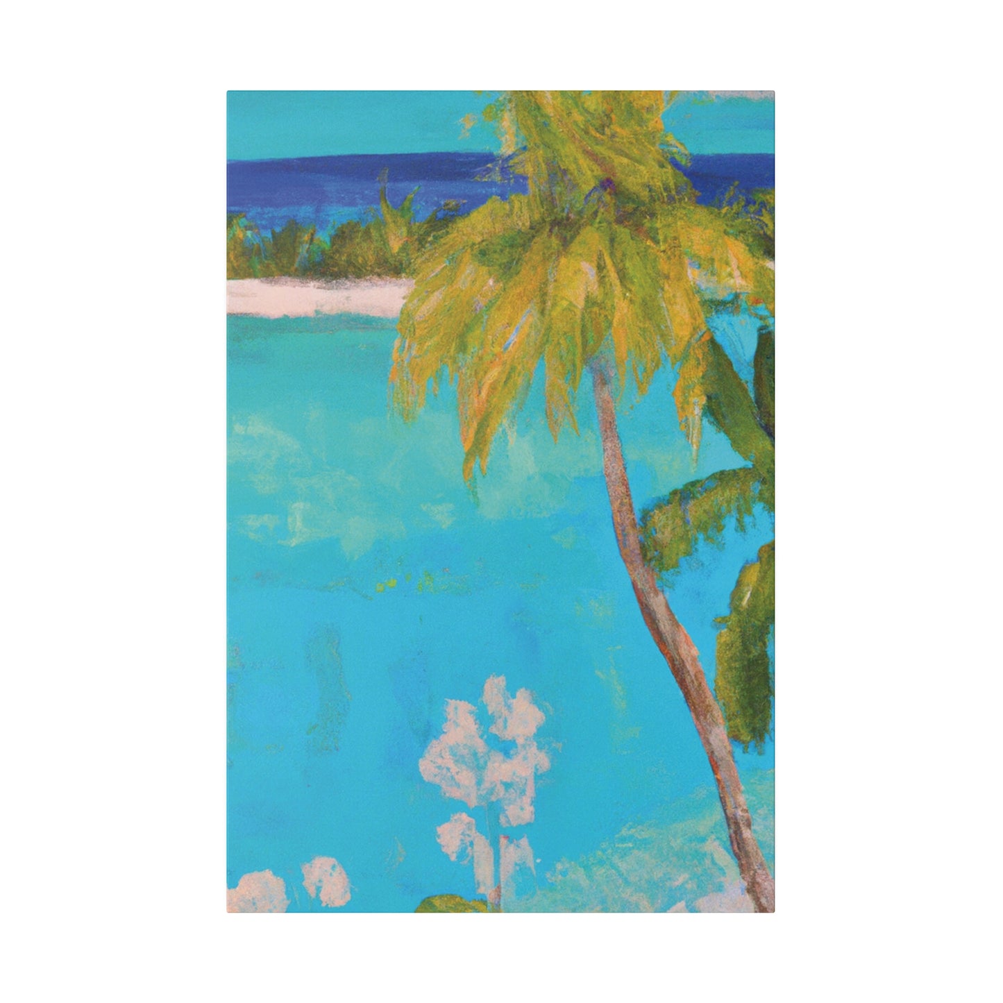 6128E - Bahamas Ocean Painting Print | Bahamas | Ocean | Beach | Poster | Home Decor | Wall Art | Canvas