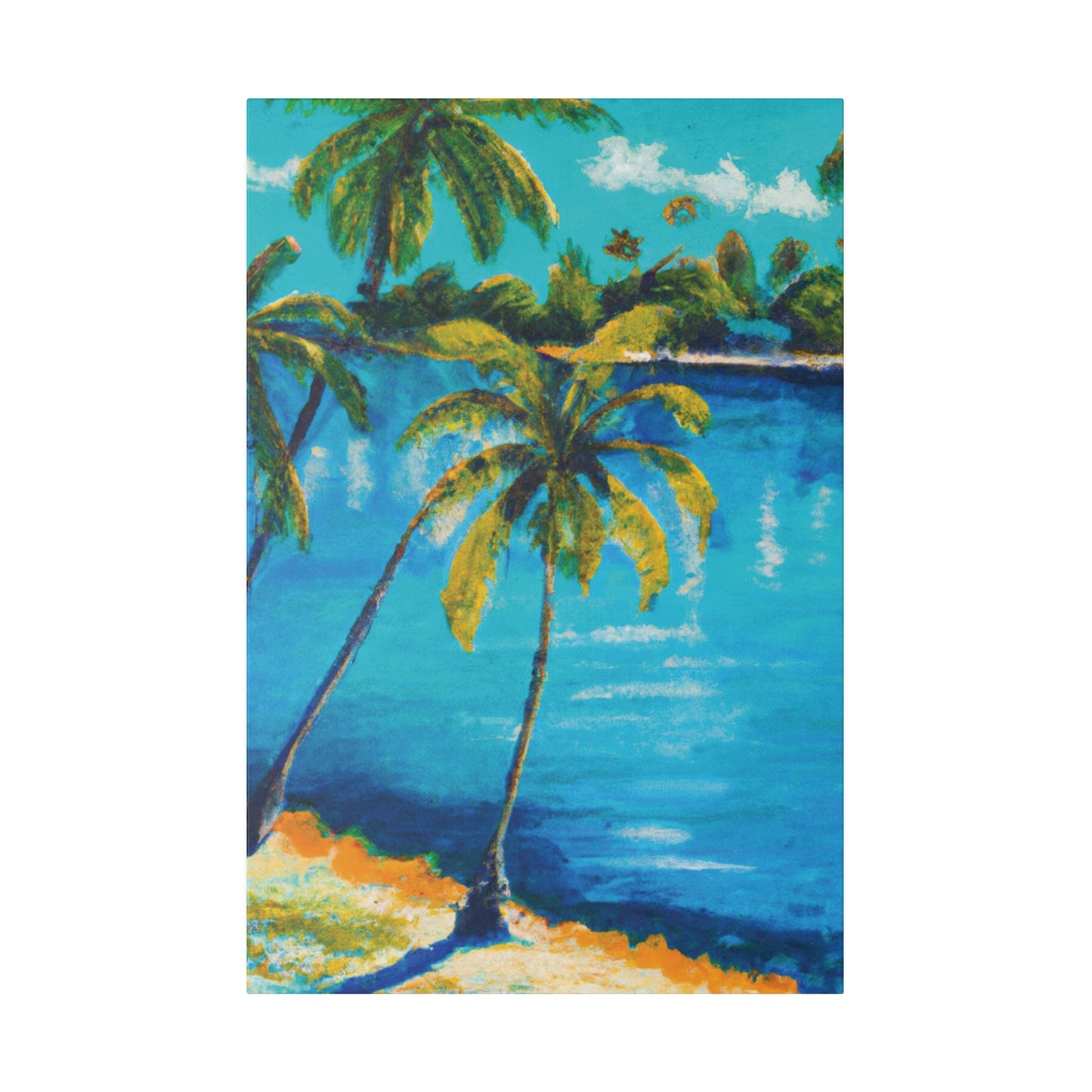 856Y - Bahamas Ocean Painting Print | Bahamas | Ocean | Beach | Poster | Home Decor | Wall Art | Canvas