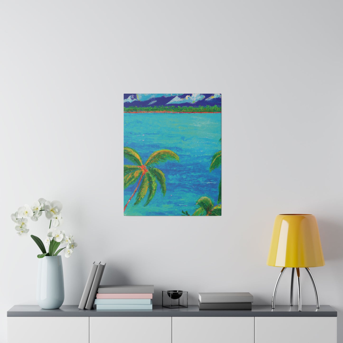 5654U - Bahamas Ocean Painting Print | Bahamas | Ocean | Beach | Poster | Home Decor | Wall Art | Canvas