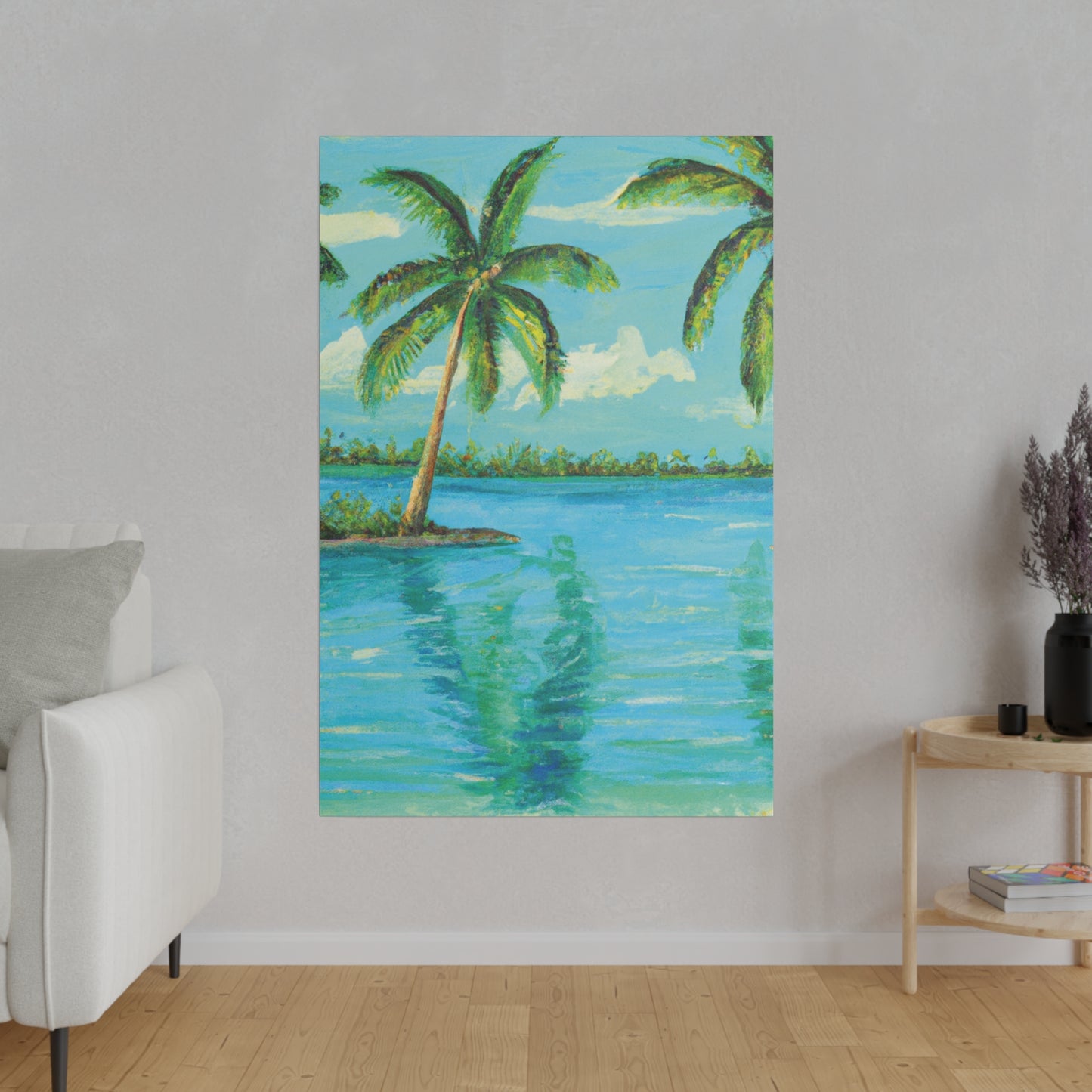 8276T - Bahamas Ocean Painting Print | Bahamas | Ocean | Beach | Poster | Home Decor | Wall Art | Canvas