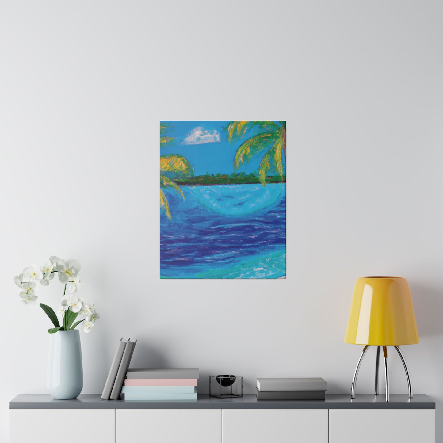 6704T - Bahamas Ocean Painting Print | Bahamas | Ocean | Beach | Poster | Home Decor | Wall Art | Canvas