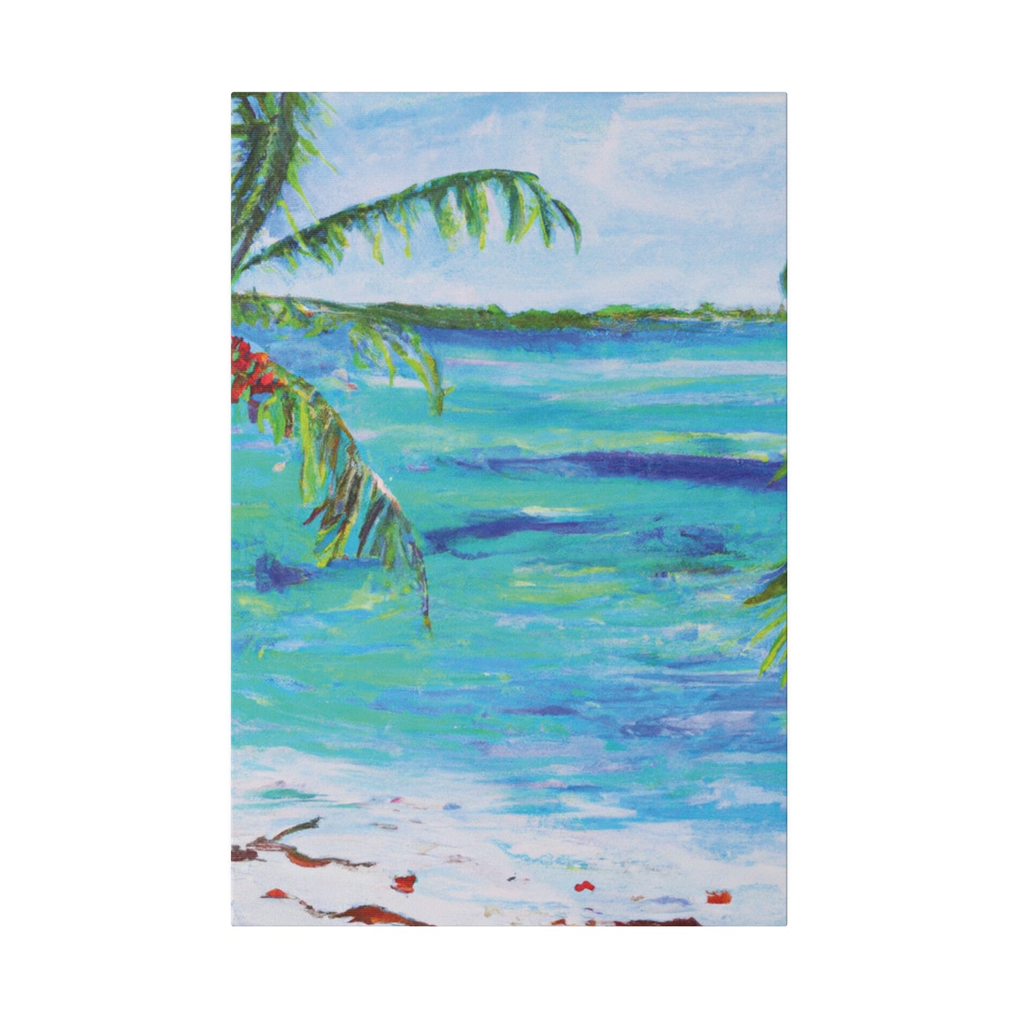 3158F - Bahamas Ocean Painting Print | Bahamas | Ocean | Beach | Poster | Home Decor | Wall Art | Canvas