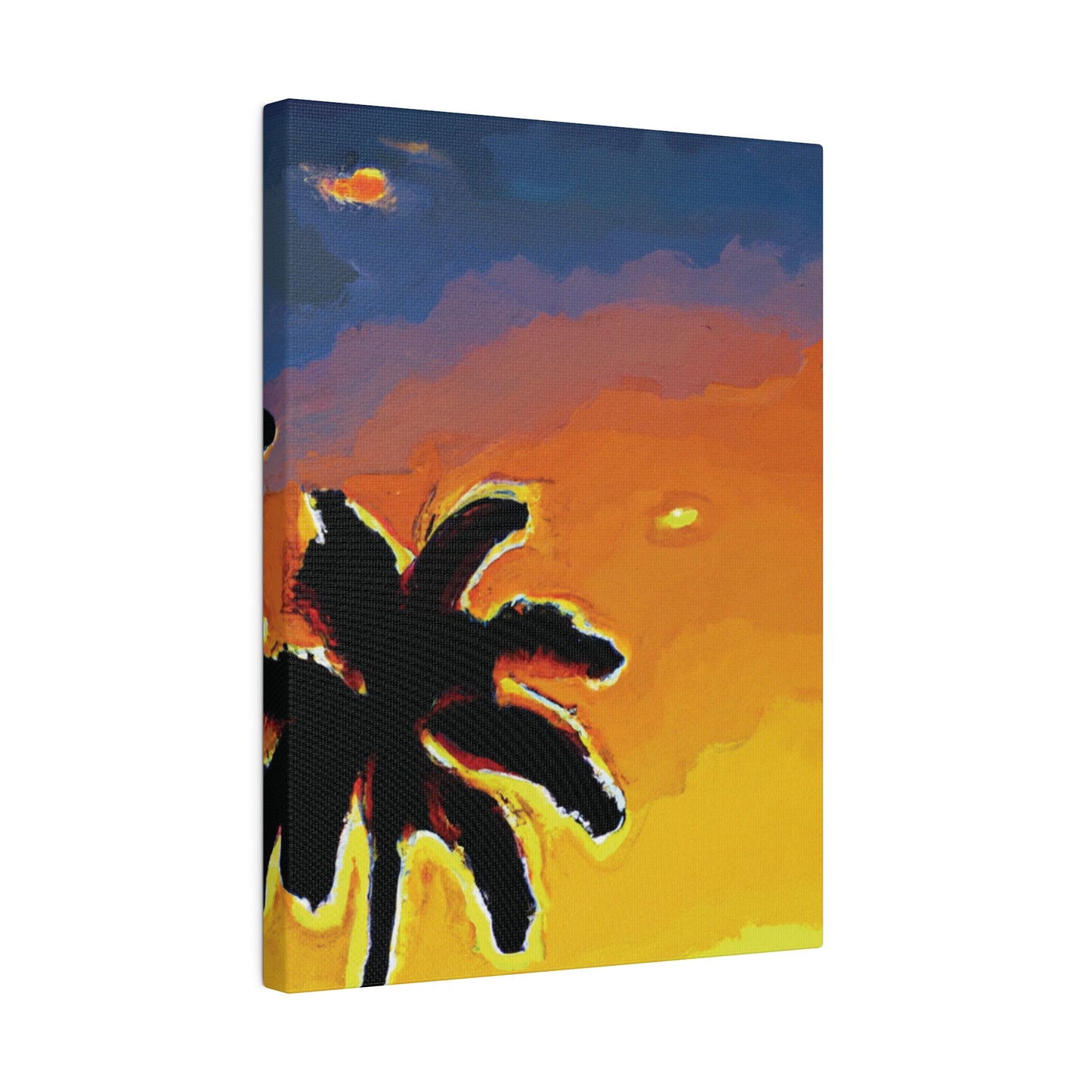 8720W - Miami Beach Sunset Painting Print | Miami | Beach | Sunset | Poster | Home Decor | Wall Art | Canvas