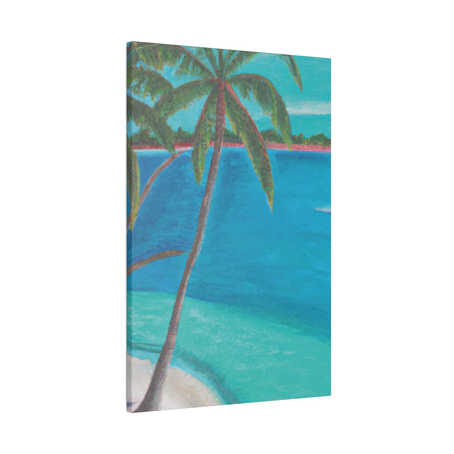 2976D - Bahamas Ocean Painting Print | Bahamas | Ocean | Beach | Poster | Home Decor | Wall Art | Canvas