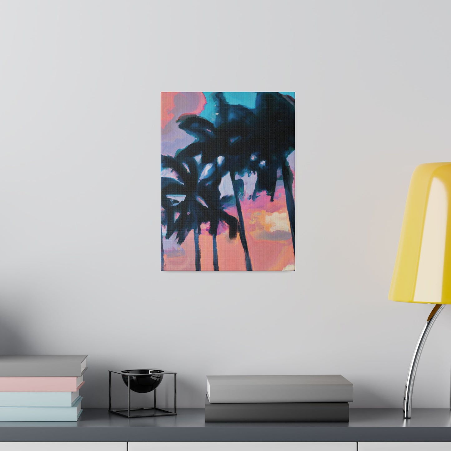 7234X - Miami Beach Sunset Painting Print | Miami | Beach | Sunset | Poster | Home Decor | Wall Art | Canvas