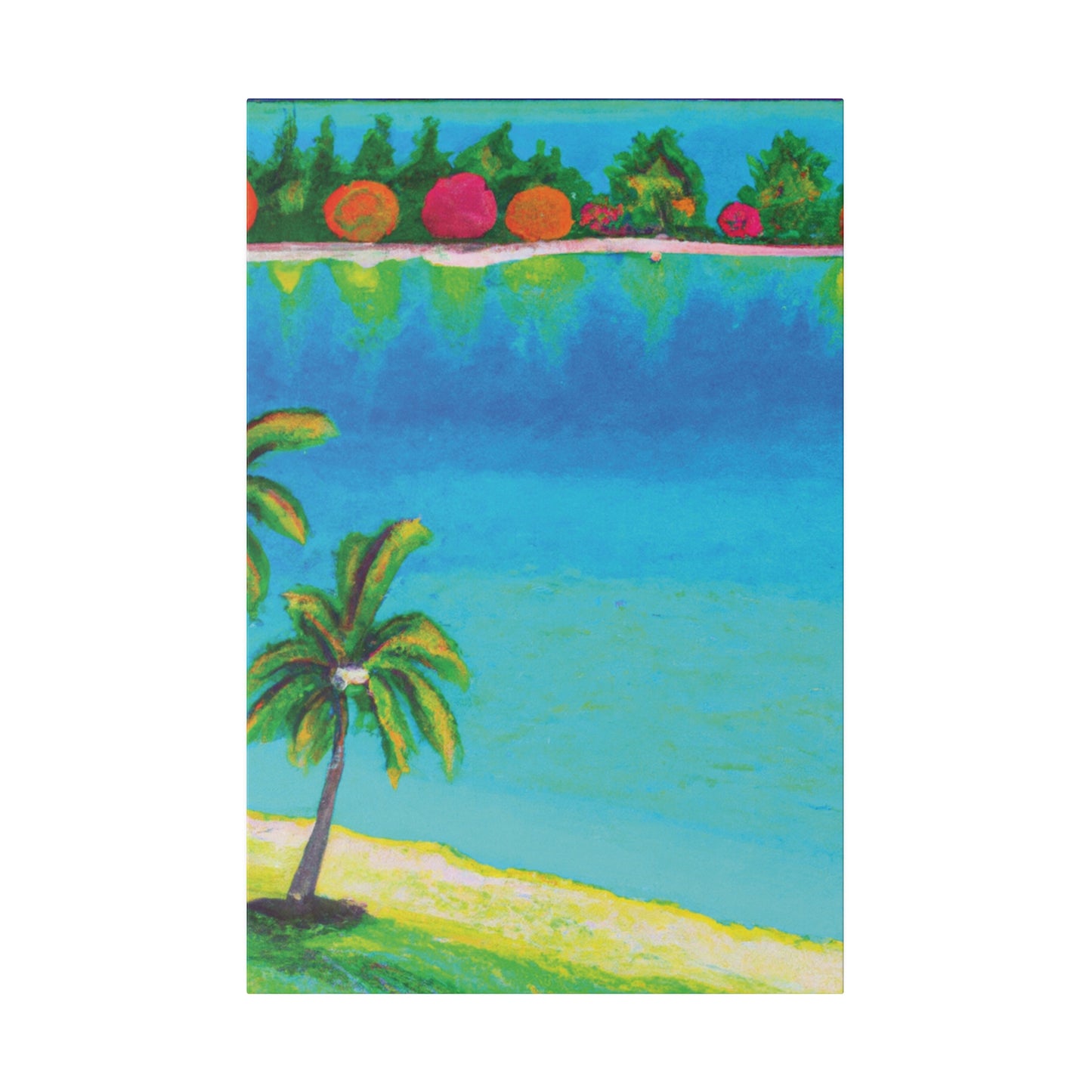 6816J - Bahamas Ocean Painting Print | Bahamas | Ocean | Beach | Poster | Home Decor | Wall Art | Canvas