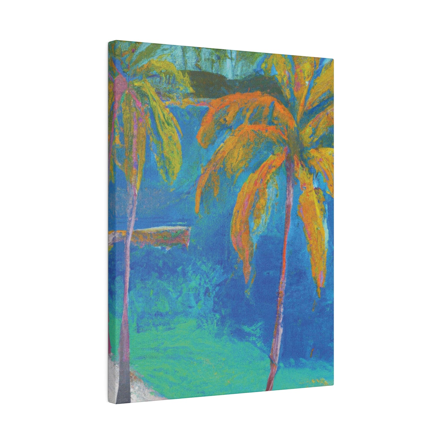 5481T - Bahamas Ocean Painting Print | Bahamas | Ocean | Beach | Poster | Home Decor | Wall Art | Canvas