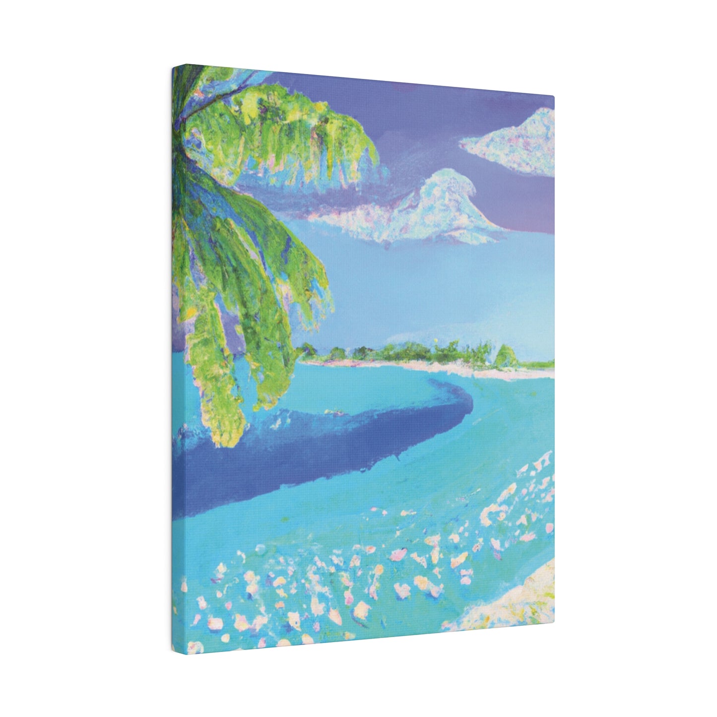 9792F - Bahamas Ocean Painting Print | Bahamas | Ocean | Beach | Poster | Home Decor | Wall Art | Canvas