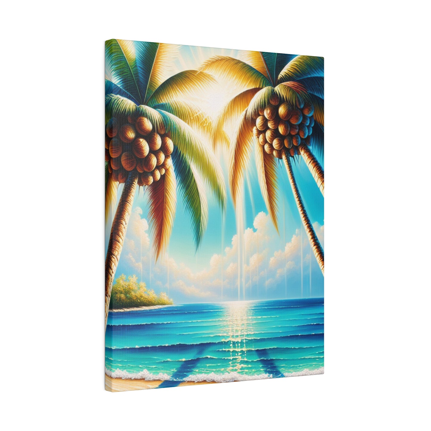 3627F - Bahamas Ocean Painting Print | Bahamas | Ocean | Beach | Poster | Home Decor | Wall Art | Canvas