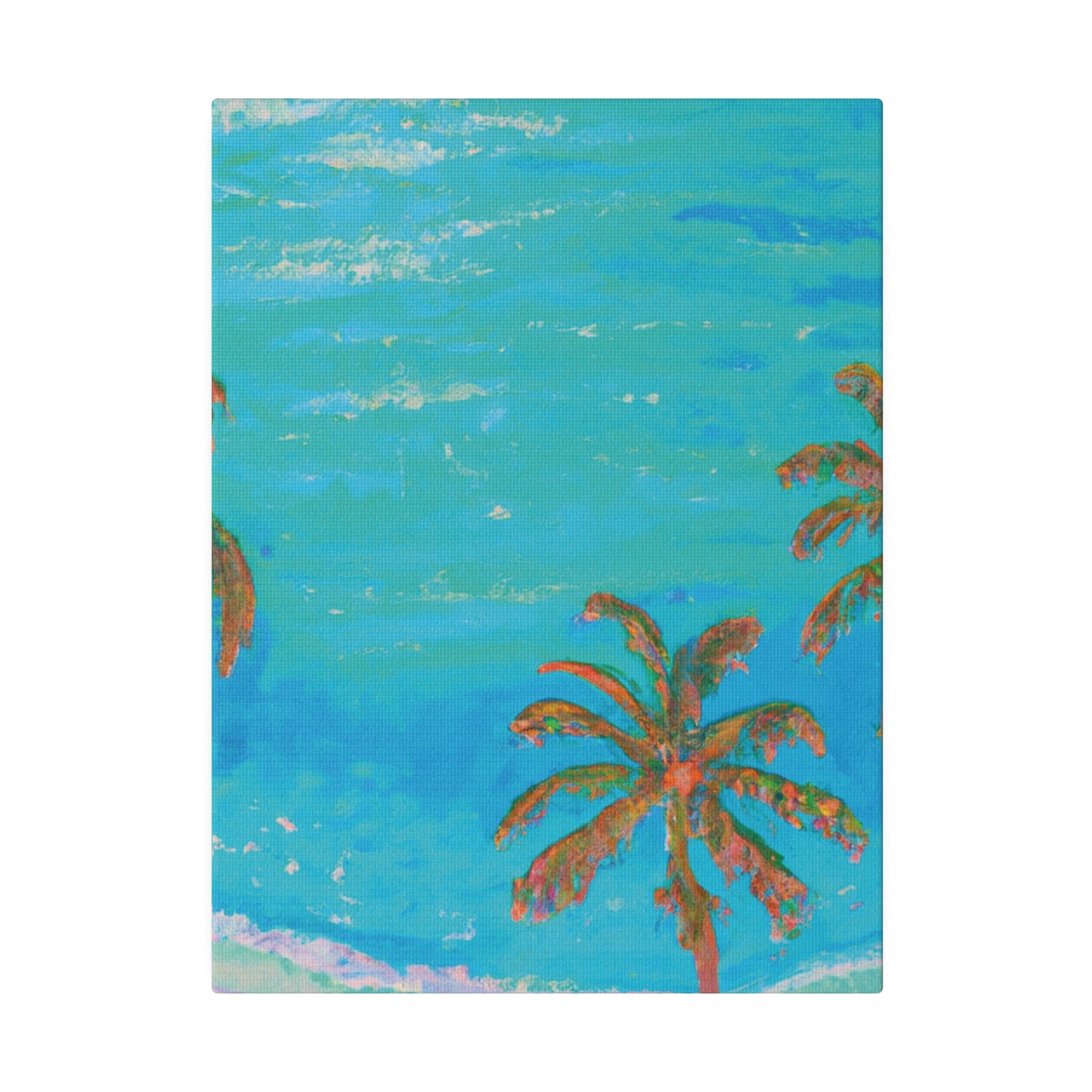 4532X - Bahamas Ocean Painting Print | Bahamas | Ocean | Beach | Poster | Home Decor | Wall Art | Canvas