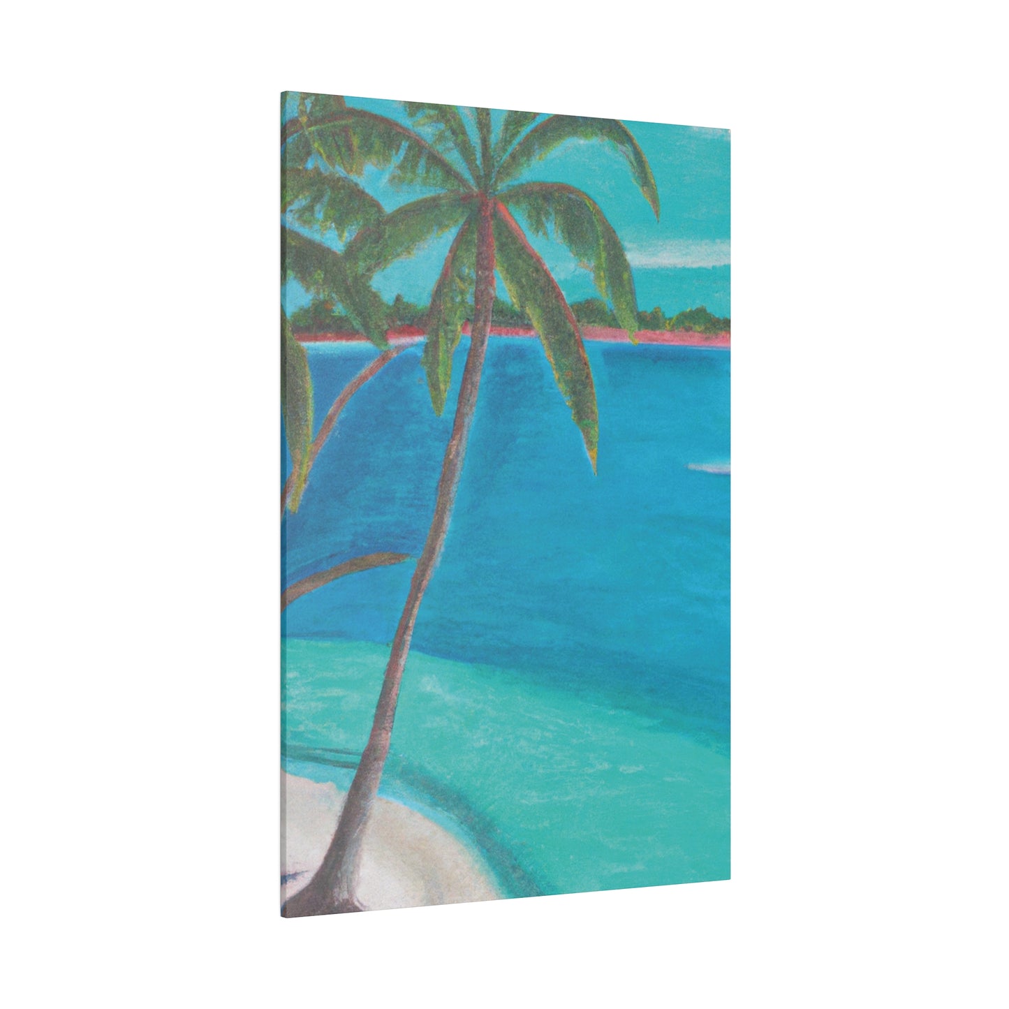 2976D - Bahamas Ocean Painting Print | Bahamas | Ocean | Beach | Poster | Home Decor | Wall Art | Canvas