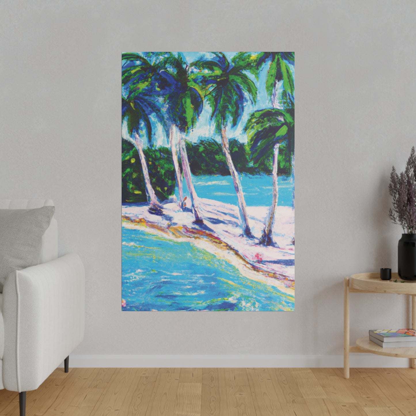 4567L - Bahamas Ocean Painting Print | Bahamas | Ocean | Beach | Poster | Home Decor | Wall Art | Canvas