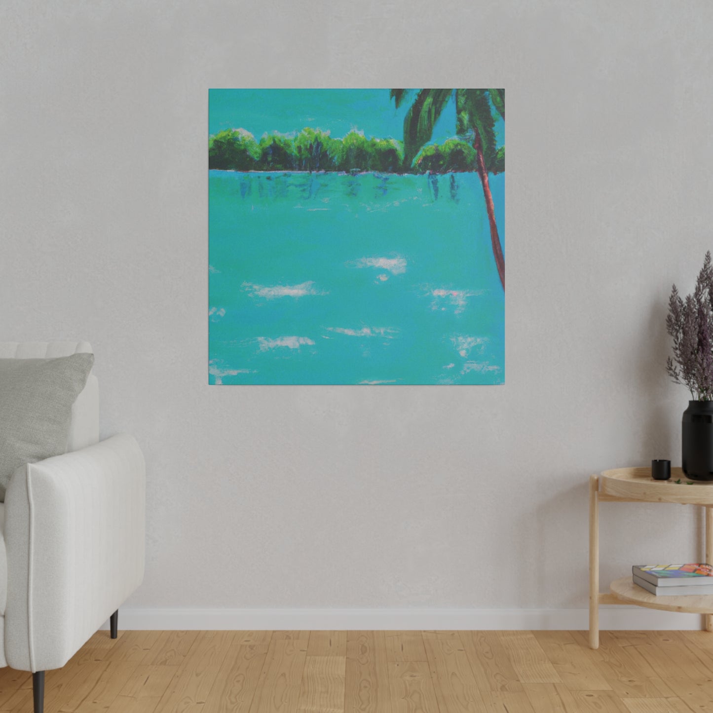 9108Q - Bahamas Ocean Painting Print | Bahamas | Ocean | Beach | Poster | Home Decor | Wall Art | Canvas