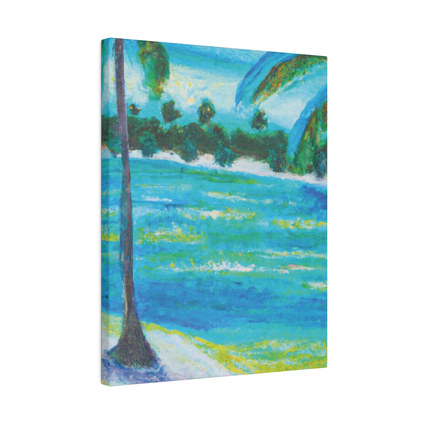 5874R - Bahamas Ocean Painting Print | Bahamas | Ocean | Beach | Poster | Home Decor | Wall Art | Canvas