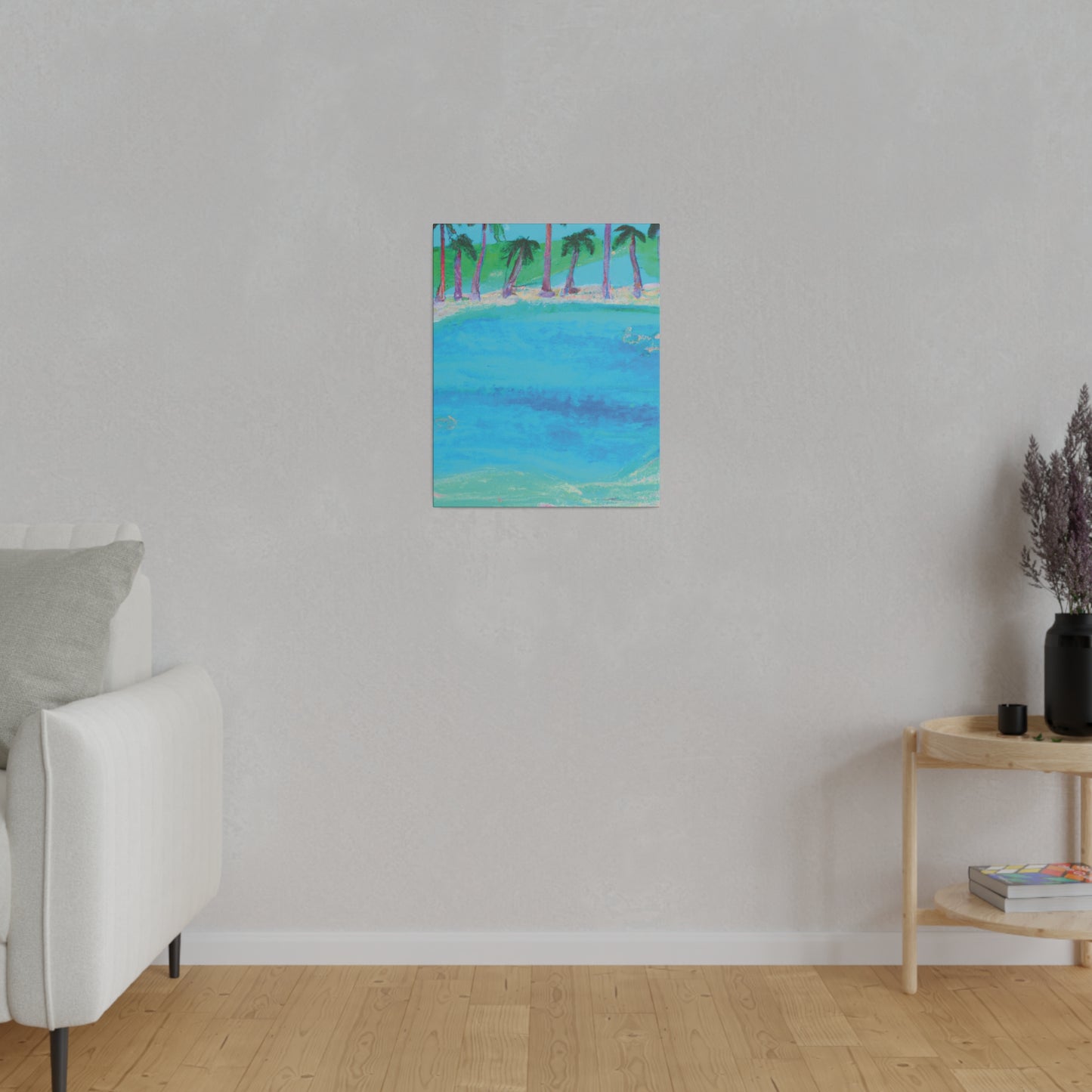 7907S - Bahamas Ocean Painting Print | Bahamas | Ocean | Beach | Poster | Home Decor | Wall Art | Canvas