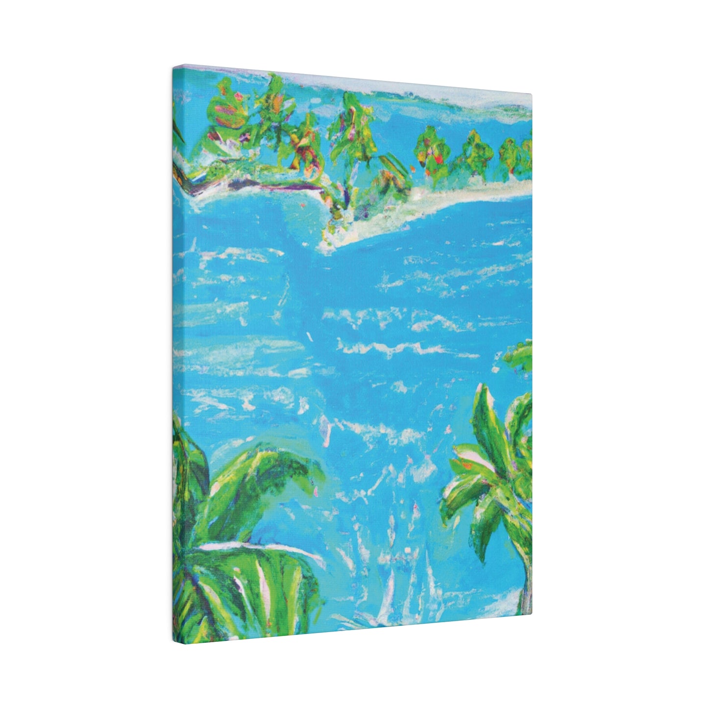 9413O - Bahamas Ocean Painting Print | Bahamas | Ocean | Beach | Poster | Home Decor | Wall Art | Canvas