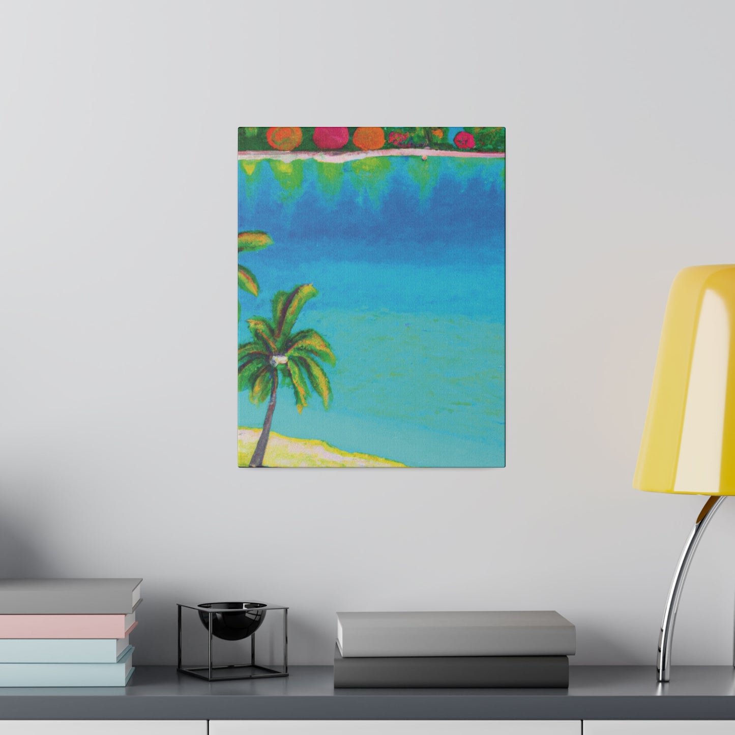 6816J - Bahamas Ocean Painting Print | Bahamas | Ocean | Beach | Poster | Home Decor | Wall Art | Canvas