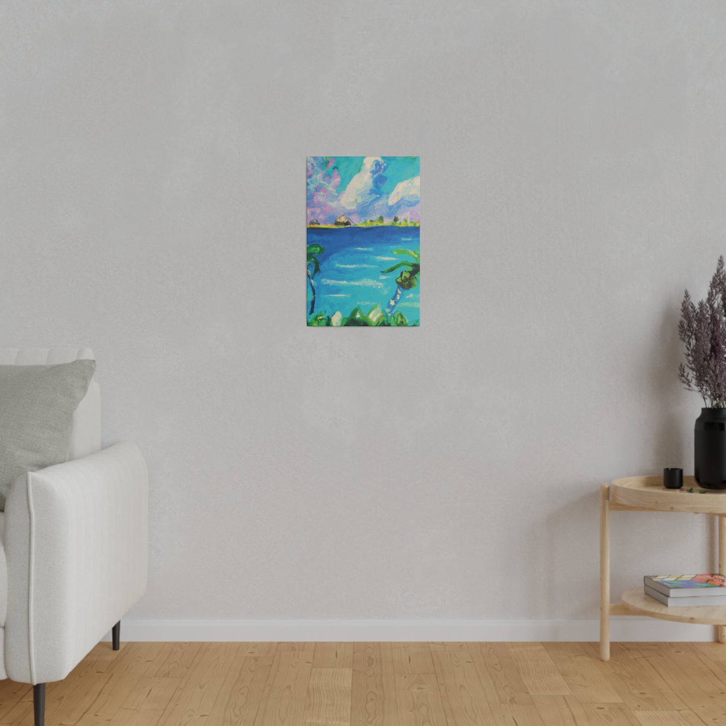 5634K - Bahamas Ocean Painting Print | Bahamas | Ocean | Beach | Poster | Home Decor | Wall Art | Canvas