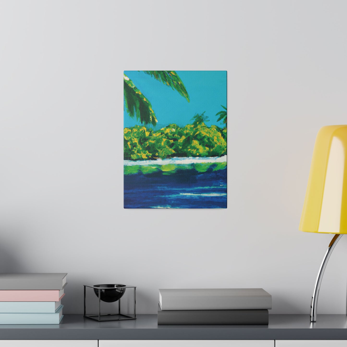 2473X - Bahamas Ocean Painting Print | Bahamas | Ocean | Beach | Poster | Home Decor | Wall Art | Canvas