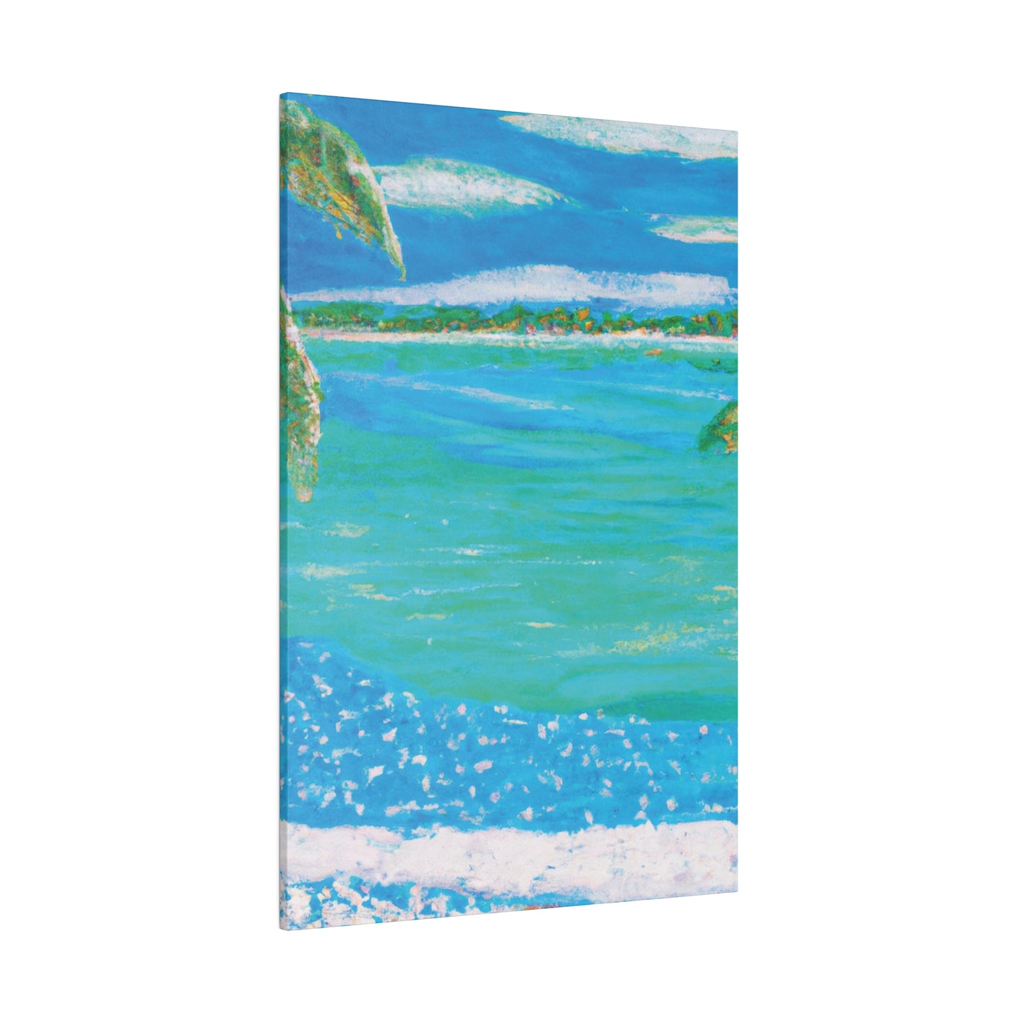 4740W - Bahamas Ocean Painting Print | Bahamas | Ocean | Beach | Poster | Home Decor | Wall Art | Canvas