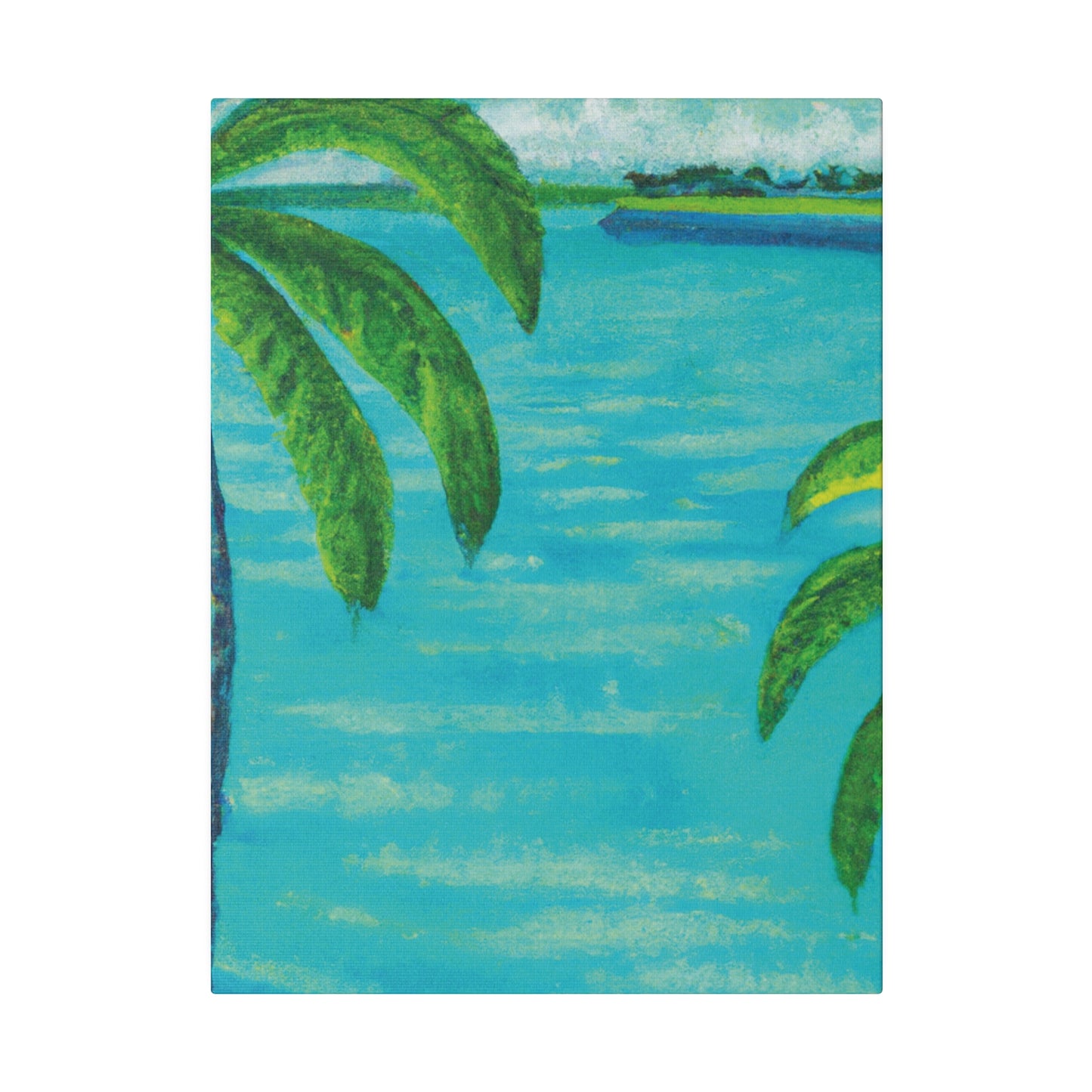 3184O - Bahamas Ocean Painting Print | Bahamas | Ocean | Beach | Poster | Home Decor | Wall Art | Canvas