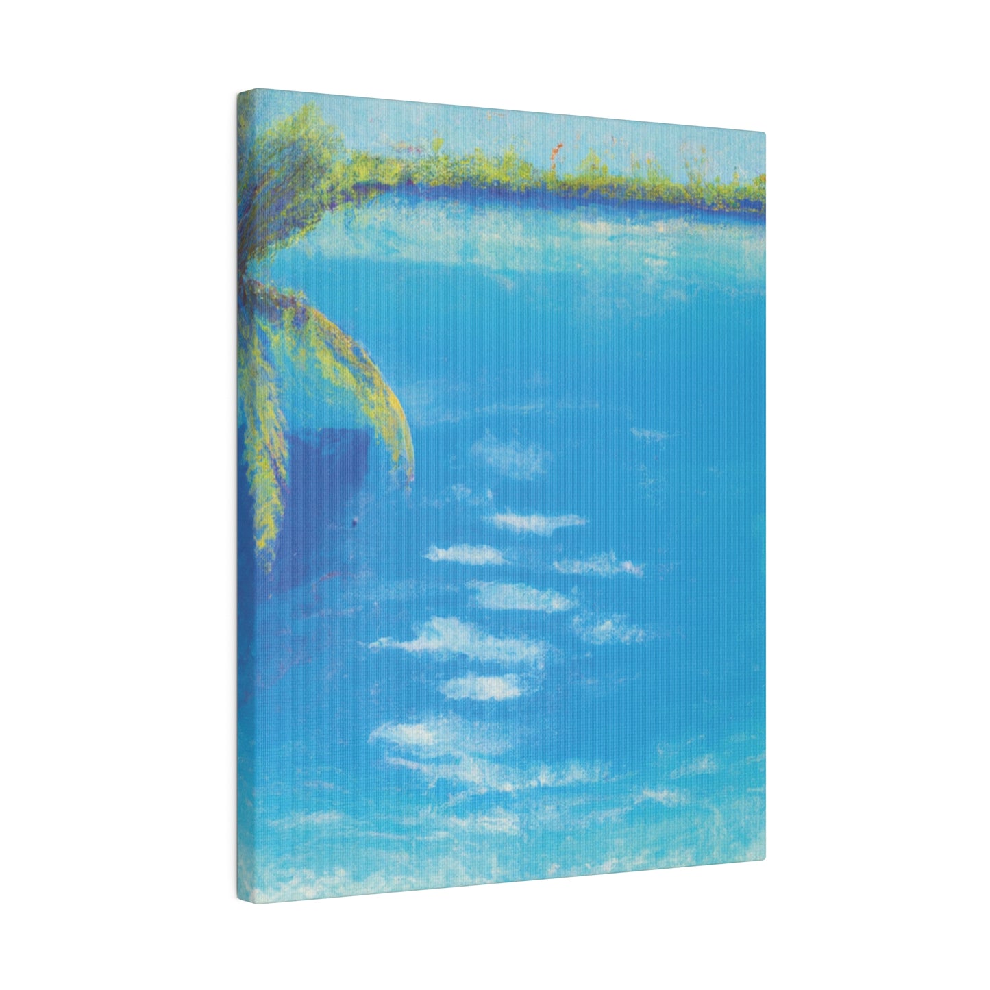 9819K - Bahamas Ocean Painting Print | Bahamas | Ocean | Beach | Poster | Home Decor | Wall Art | Canvas