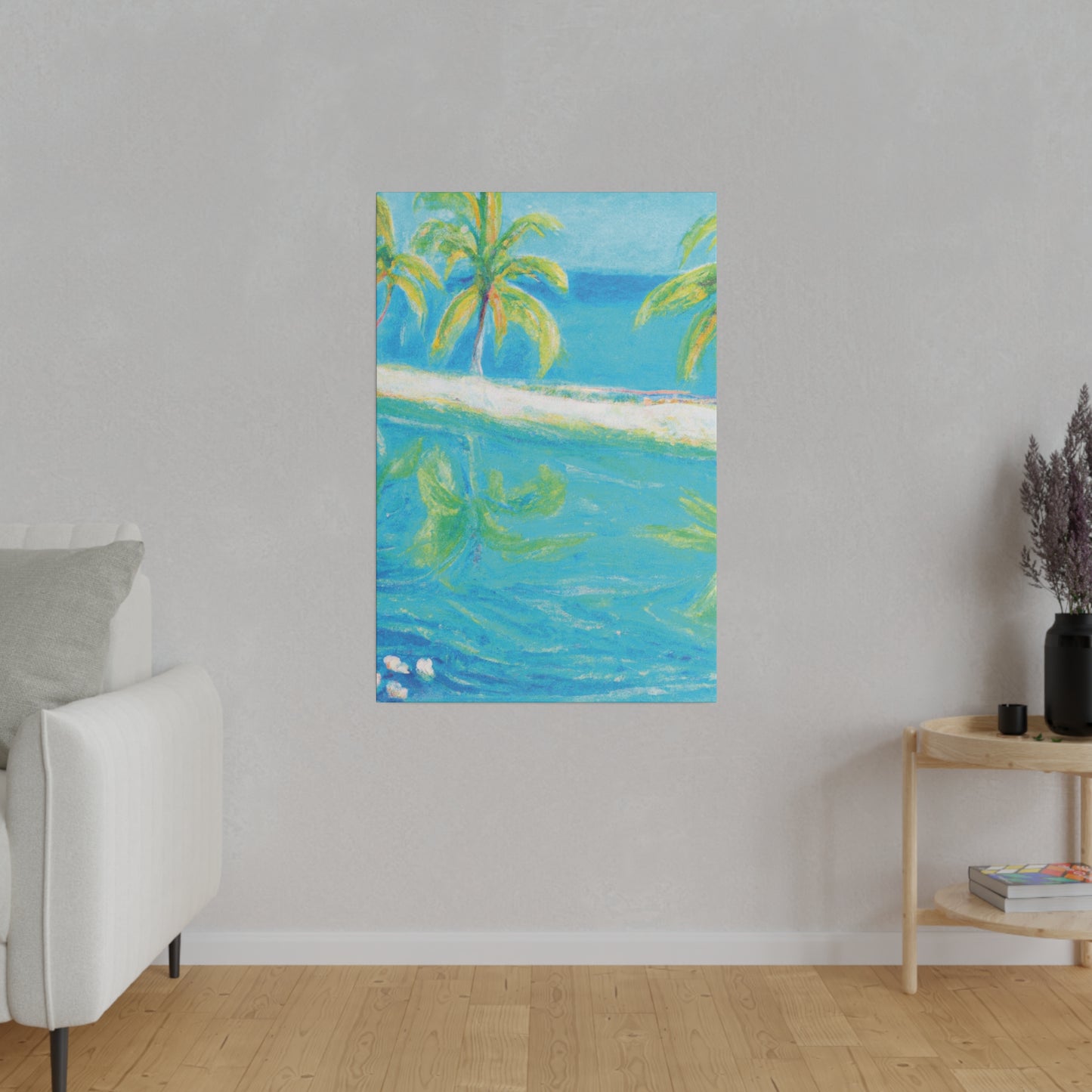 9213P - Bahamas Ocean Painting Print | Bahamas | Ocean | Beach | Poster | Home Decor | Wall Art | Canvas