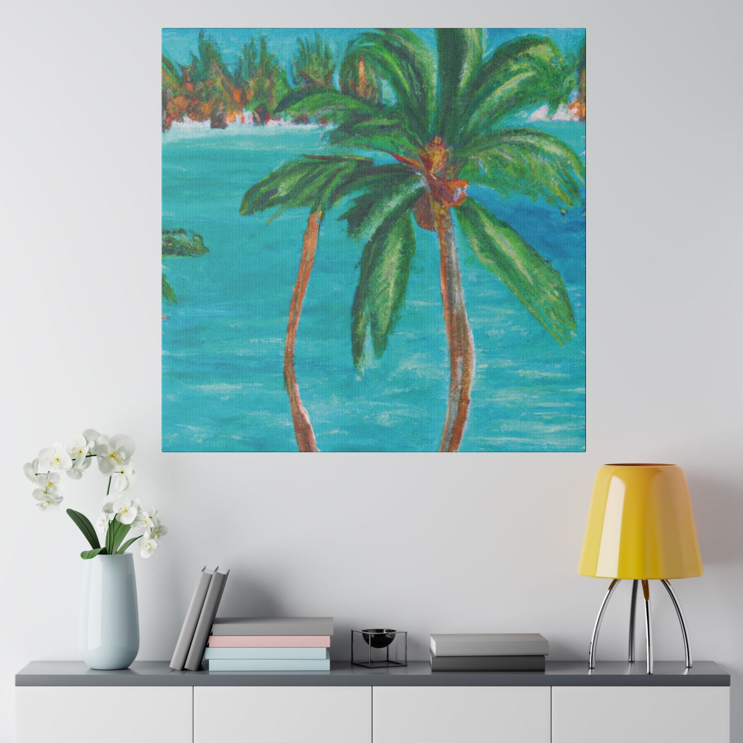 8299I - Bahamas Ocean Painting Print | Bahamas | Ocean | Beach | Poster | Home Decor | Wall Art | Canvas