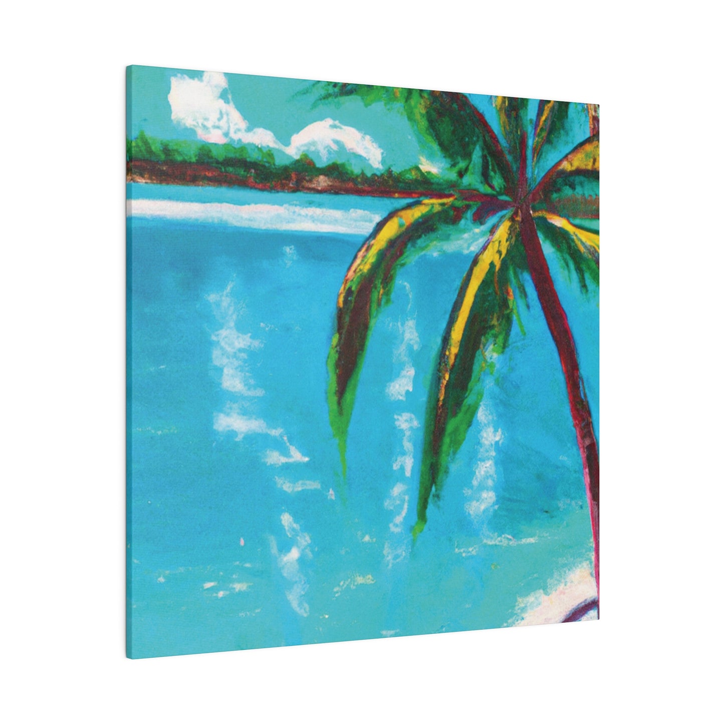 3917M - Bahamas Ocean Painting Print | Bahamas | Ocean | Beach | Poster | Home Decor | Wall Art | Canvas