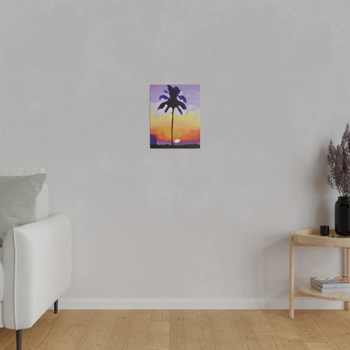 8495G - Miami Beach Sunset Painting Print | Miami | Beach | Sunset | Poster | Home Decor | Wall Art | Canvas