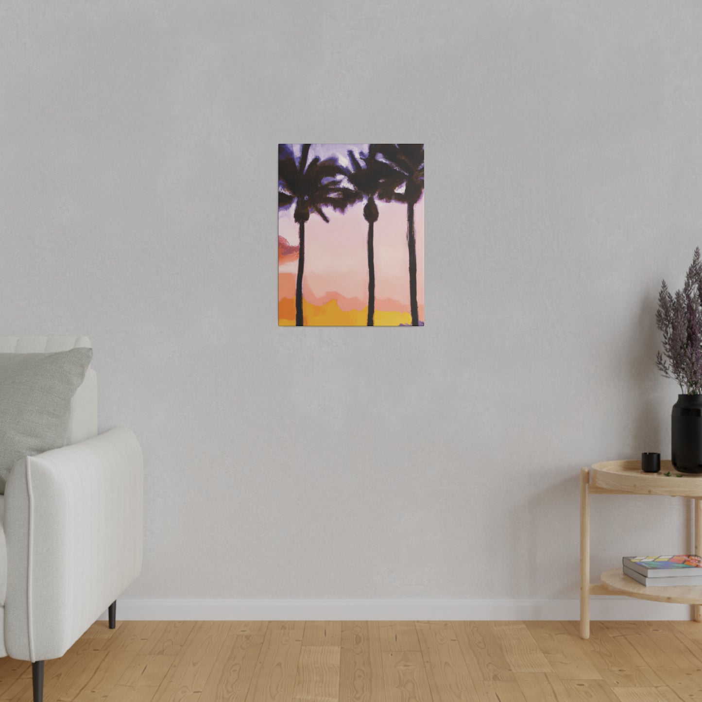 9366G - Miami Beach Sunset Painting Print | Miami | Beach | Sunset | Poster | Home Decor | Wall Art | Canvas