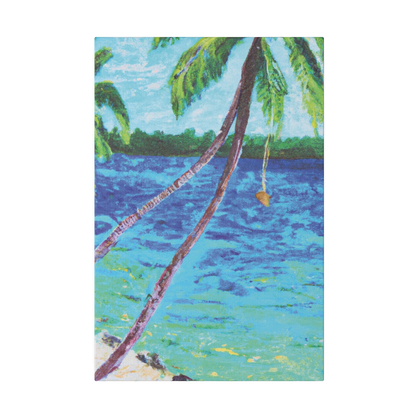 4564E - Bahamas Ocean Painting Print | Bahamas | Ocean | Beach | Poster | Home Decor | Wall Art | Canvas