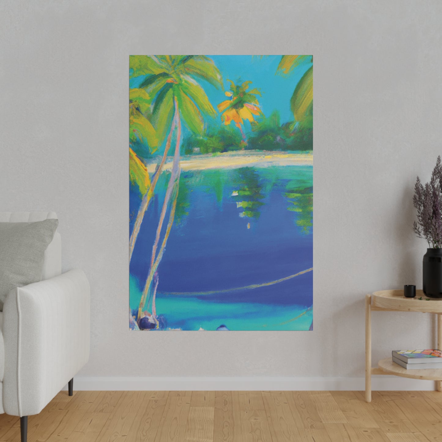 6837T - Bahamas Ocean Painting Print | Bahamas | Ocean | Beach | Poster | Home Decor | Wall Art | Canvas