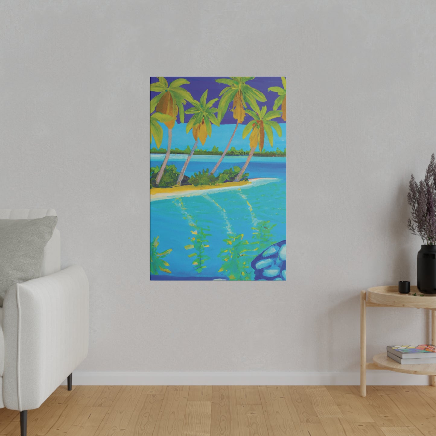 8347B - Bahamas Ocean Painting Print | Bahamas | Ocean | Beach | Poster | Home Decor | Wall Art | Canvas