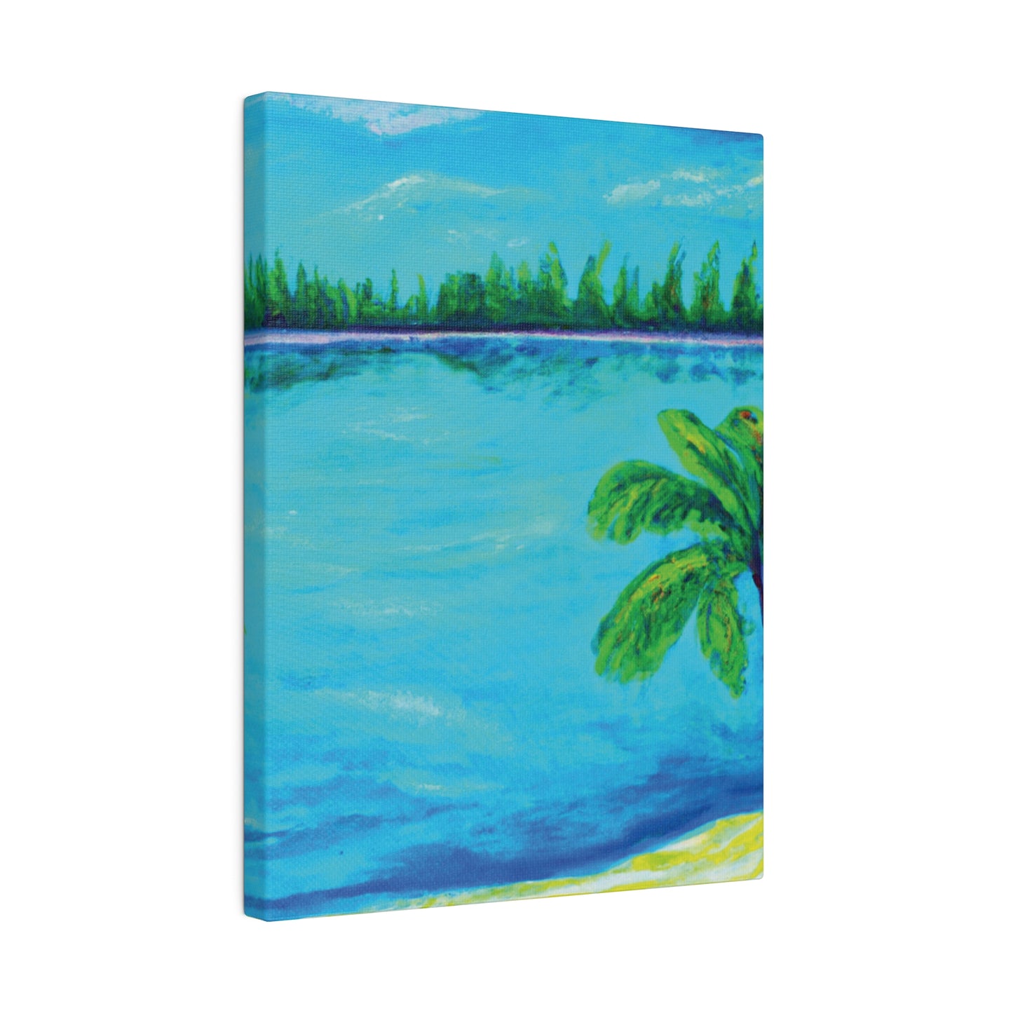 7122L - Bahamas Ocean Painting Print | Bahamas | Ocean | Beach | Poster | Home Decor | Wall Art | Canvas