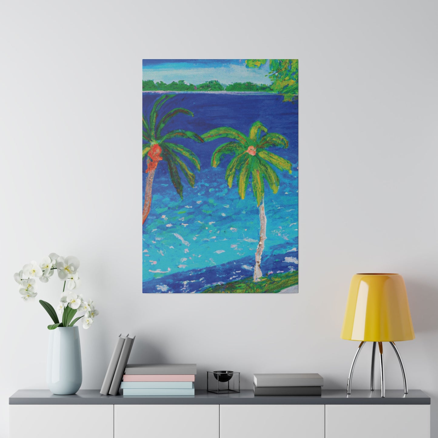 7992Z - Bahamas Ocean Painting Print | Bahamas | Ocean | Beach | Poster | Home Decor | Wall Art | Canvas